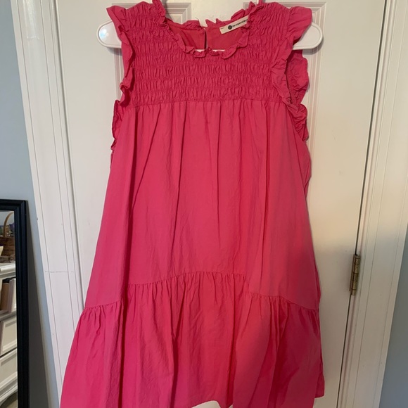 The Impeccable Pig boutique pink dress size large - Picture 1 of 3